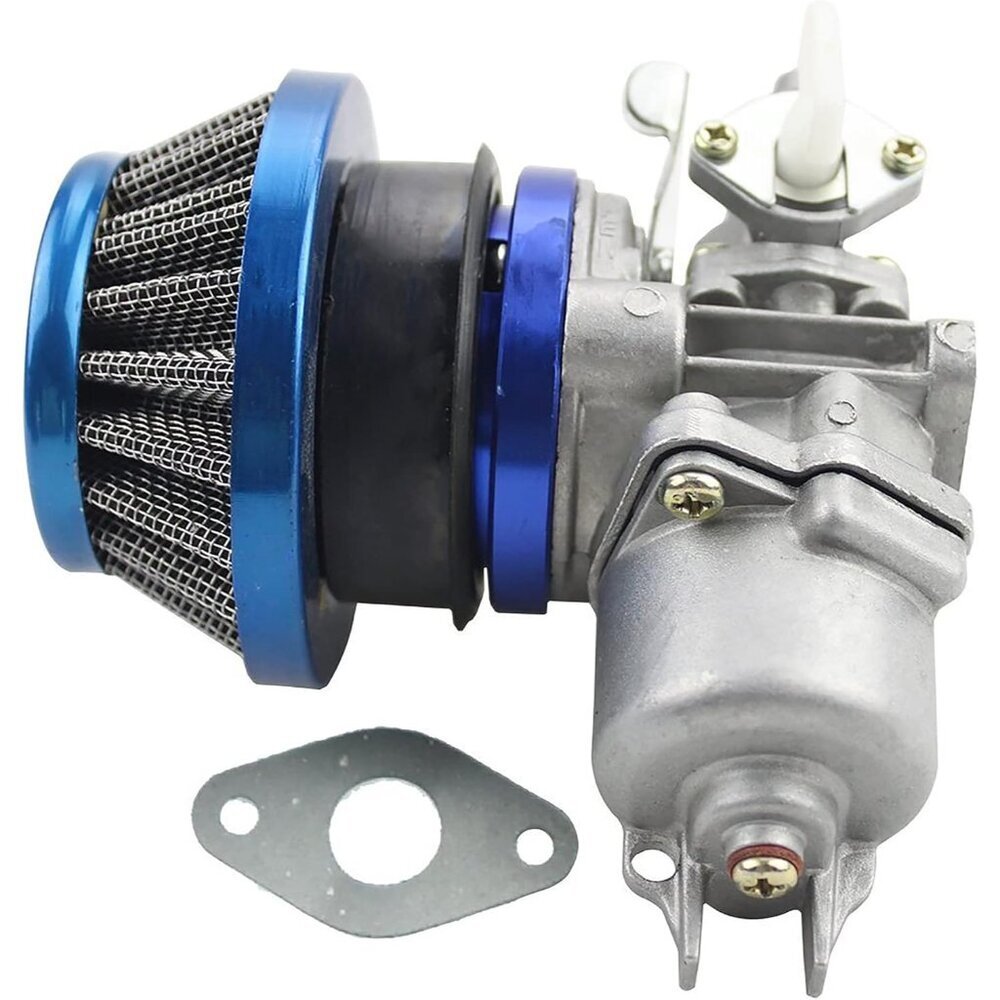 Air Filter Stack Carburetor Carb for 2 Stroke 47cc 49cc Mini ATV Quad Dirt Pocke
